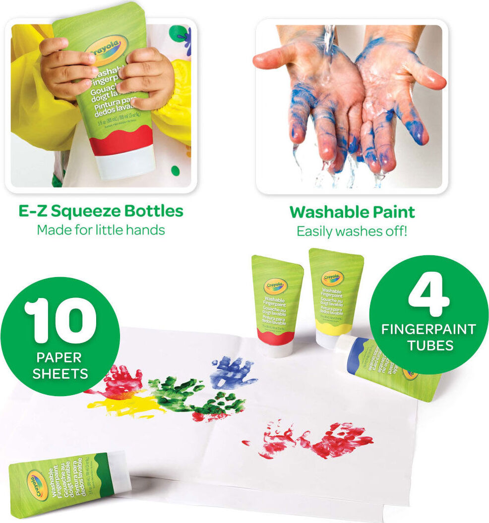 Washable Fingerpaint Kit