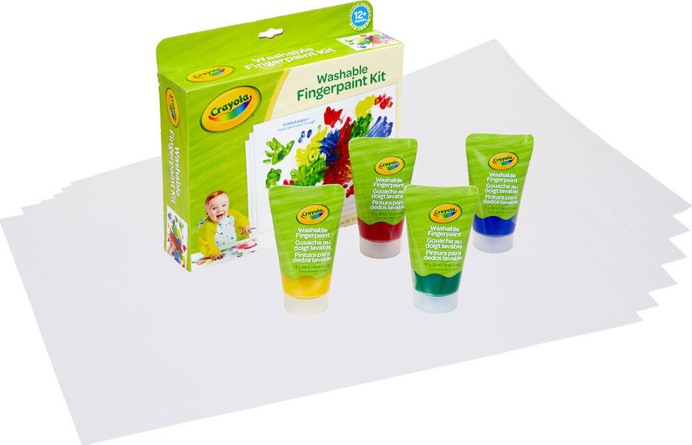 Washable Fingerpaint Kit