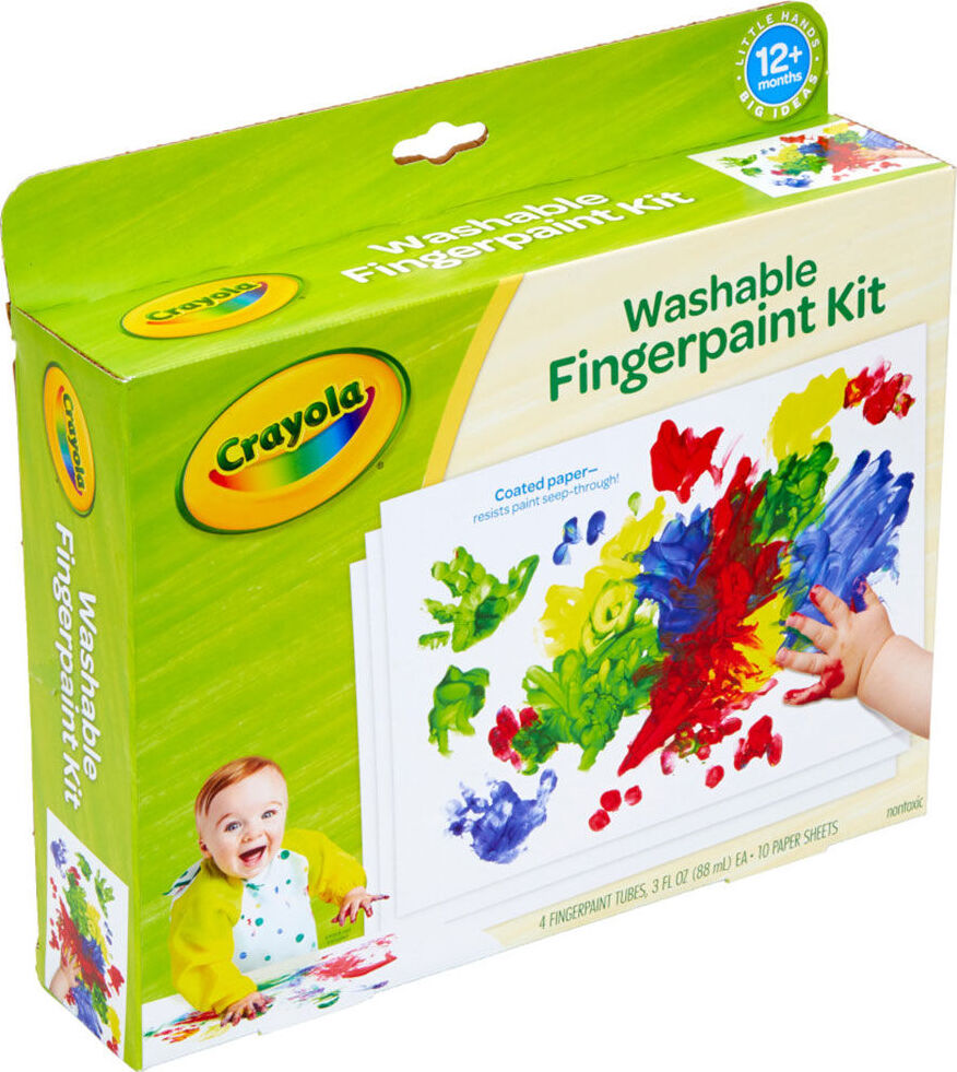 Washable Fingerpaint Kit