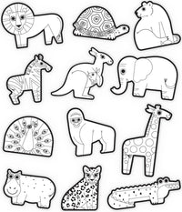 Coloring Stickers - Animal 