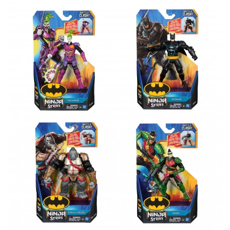 6In Dc Comics Figure Ninja Assortment
