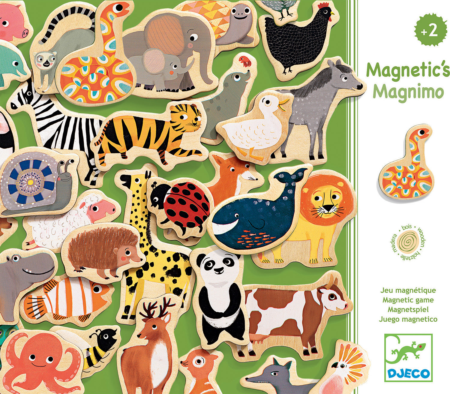 Wooden Magnetics Magnimo