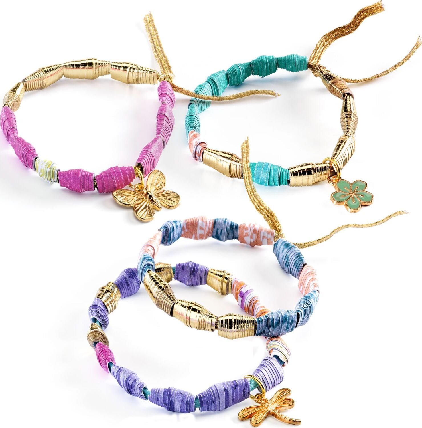 DJECO Stylish and Golden DIY Bracelets