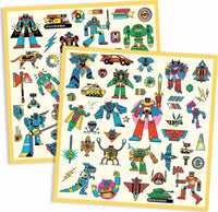 Robots Sticker Sheets