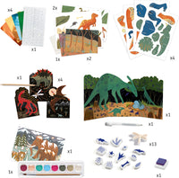 Djeco The World Of Dinosaurs Multi-Activity Craft Kit