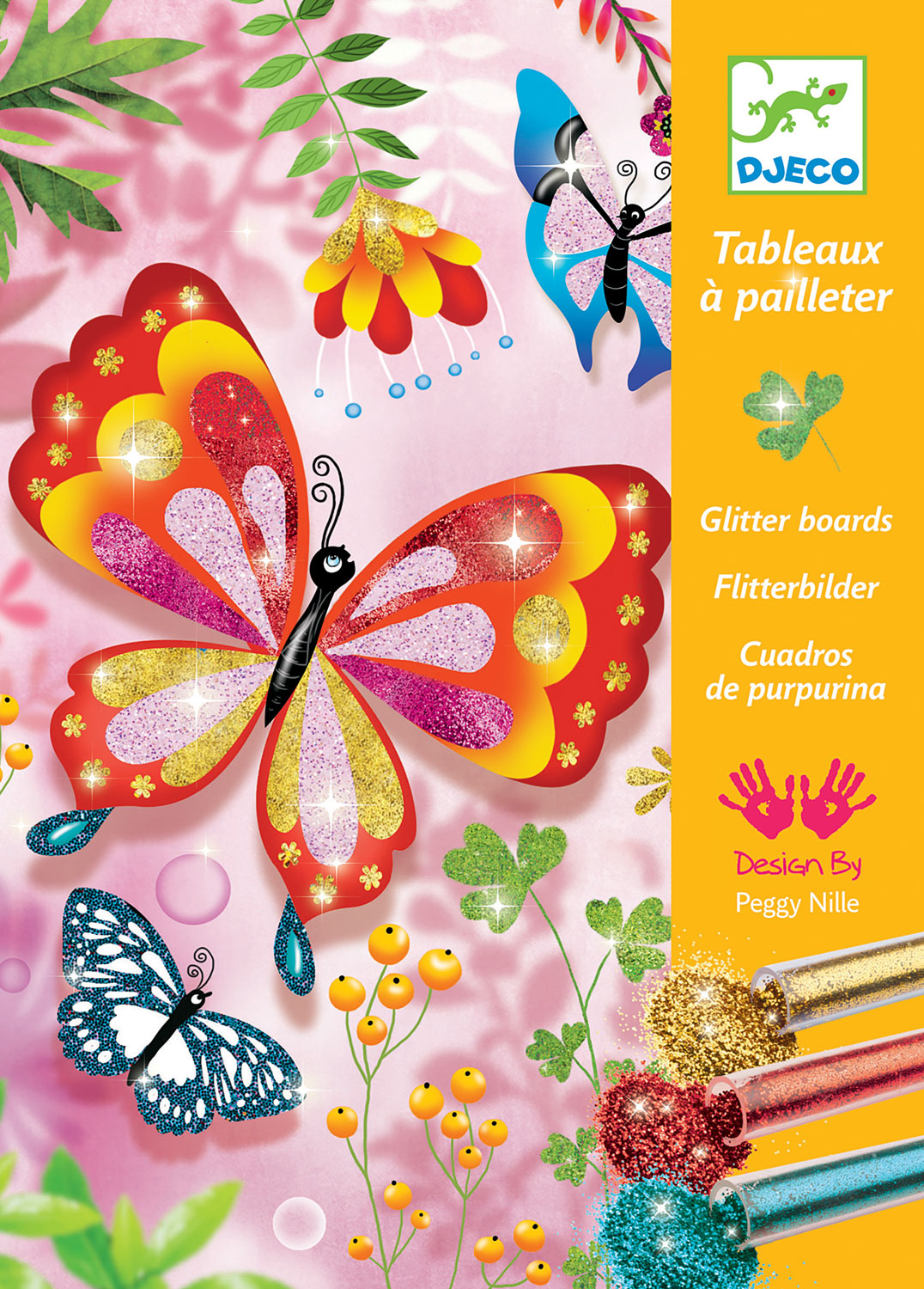 Le Grand Artist - Glitter Boards Glitter Butterflies 