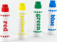 Rainbow 4 Pack Dot Markers (Washable)