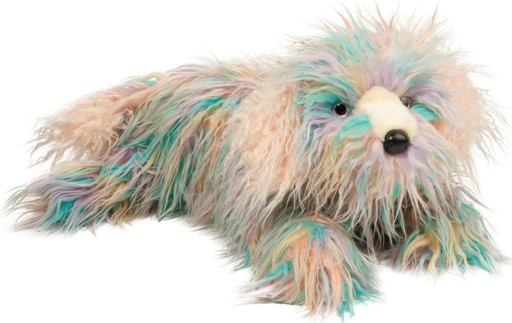 Rufus DLux Rainbow Sheepdog Fuzzle, Large