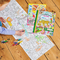 Wild Things (fold-out coloring book with stickers)