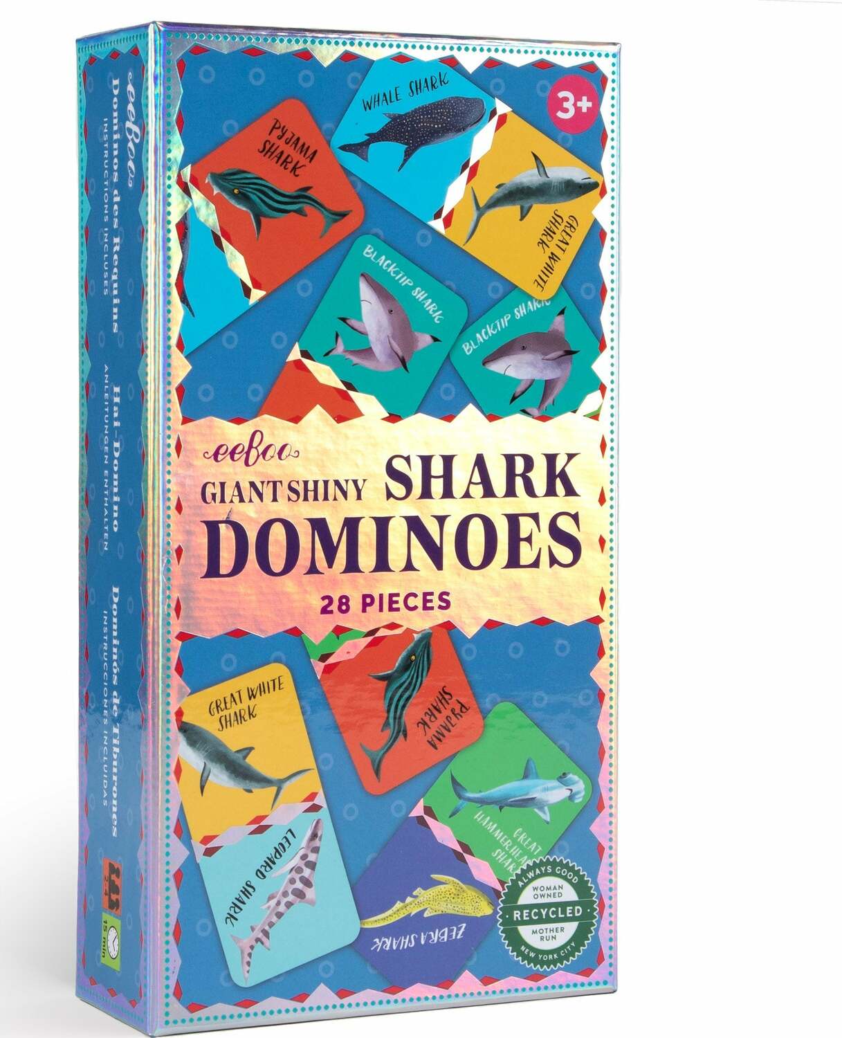 Giant Shiny Shark Dominoes