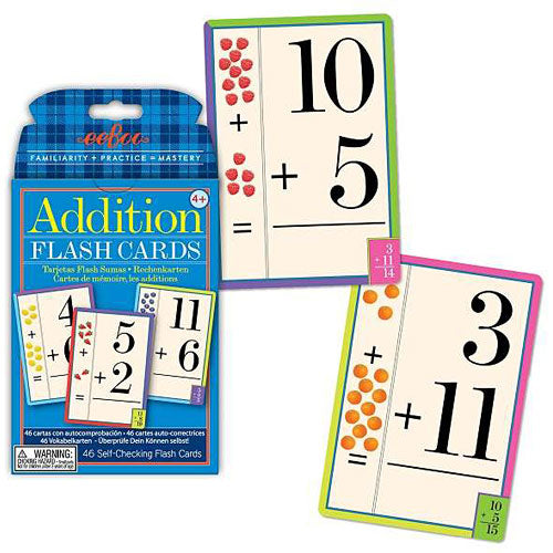 Addition Flash Cards