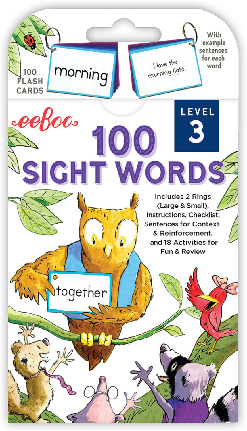 100 Sight Words Level 3