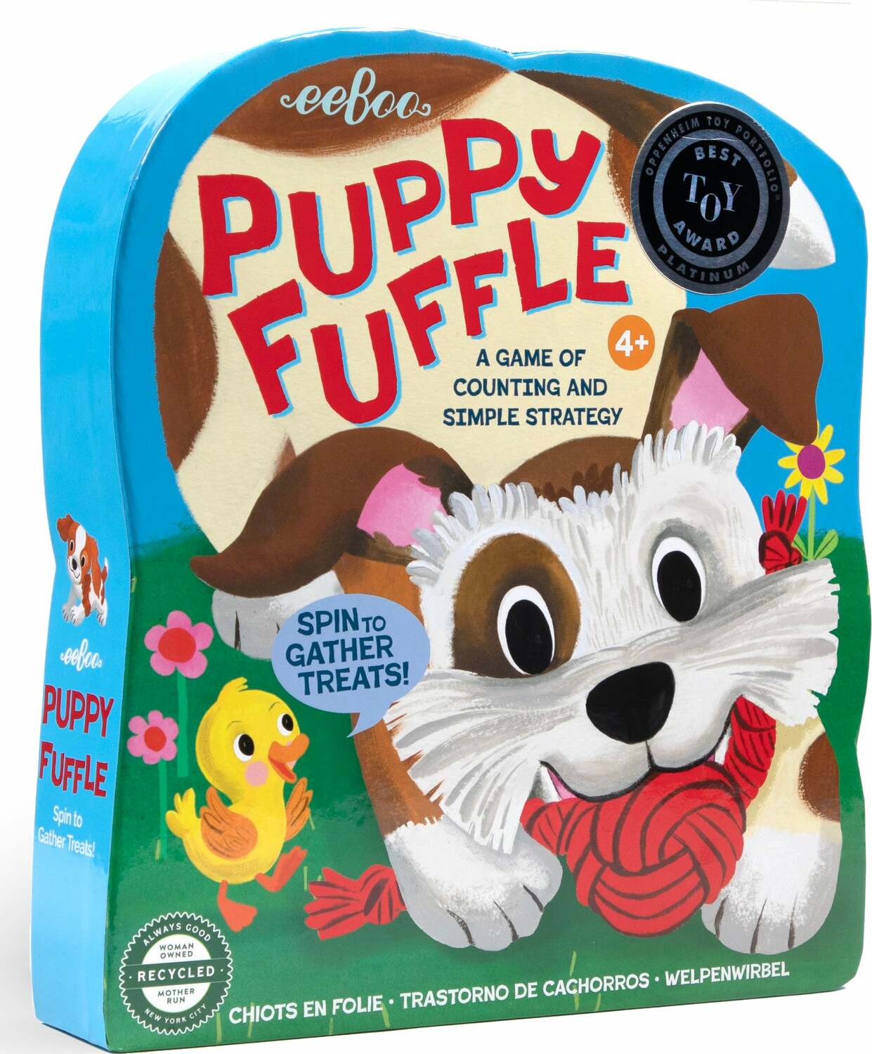 Puppy Fuffle Shaped Board Game