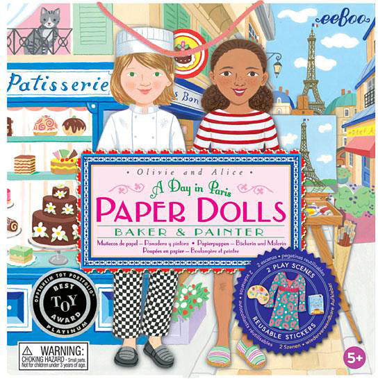 Baker & Painter (paper dolls)