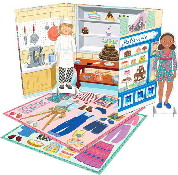 Baker & Painter (paper dolls)