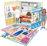 Baker & Painter (paper dolls)