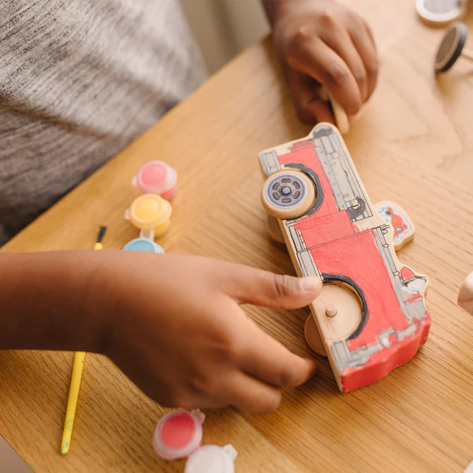 Paw Patrol Wooden Craft Kit - Vehicles