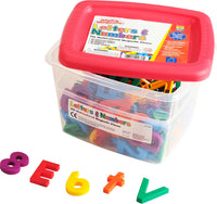 AlphaMagnets® and MathMagnets® Multicolored 126 Pieces