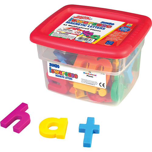 AlphaMagnets® Jumbo Multicolored Lowercase 42 Pieces