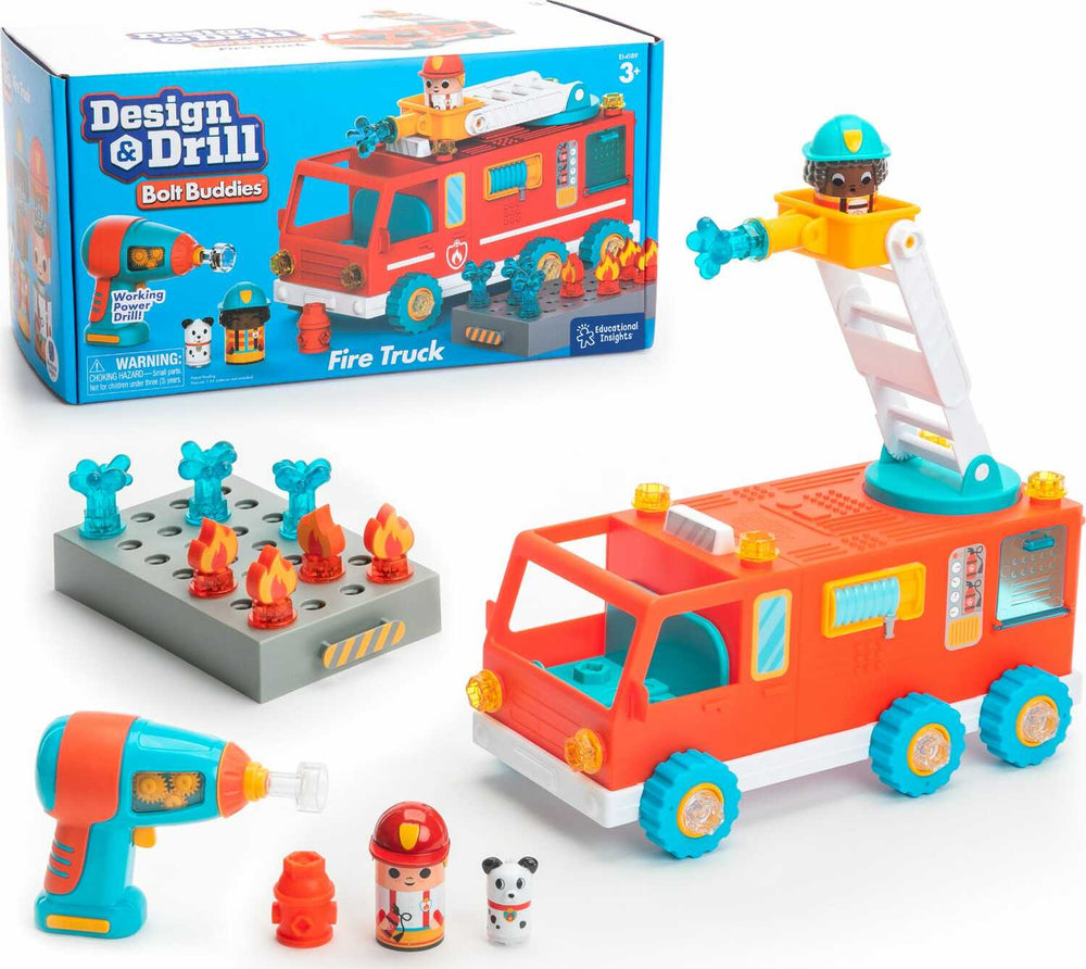 Design and Drill® Bolt Buddies® Fire Truck
