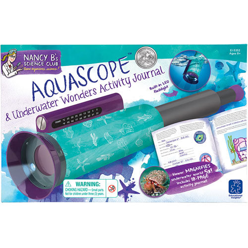 Nancy B's Science Club® AquaScope™ and Underwater Wonders Activity Journal