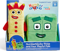 Numberblocks®® Three and Four Playful Pals