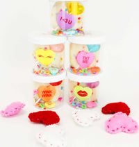 Valentine Candy Hearts Mini Dough to Go
