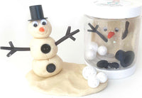 Snowman Mini Dough-To-Go