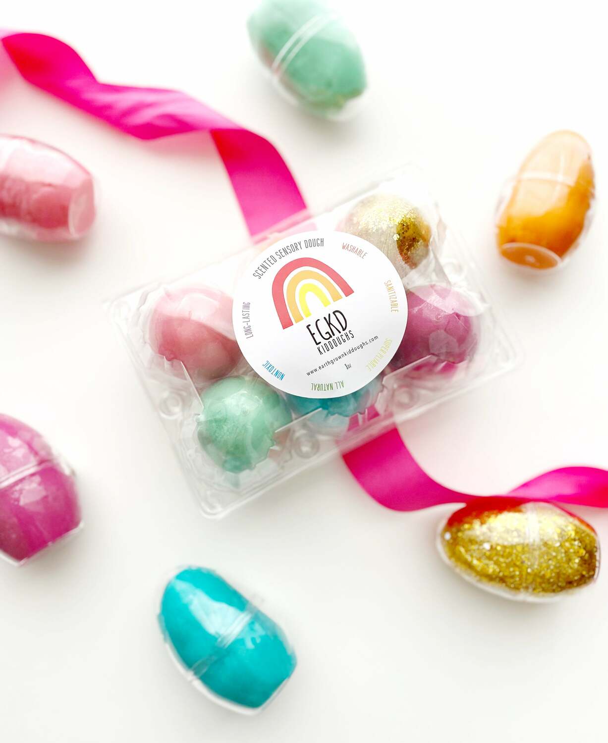 Classic KidDough 4 Oz Filled Eggs 6 Pack