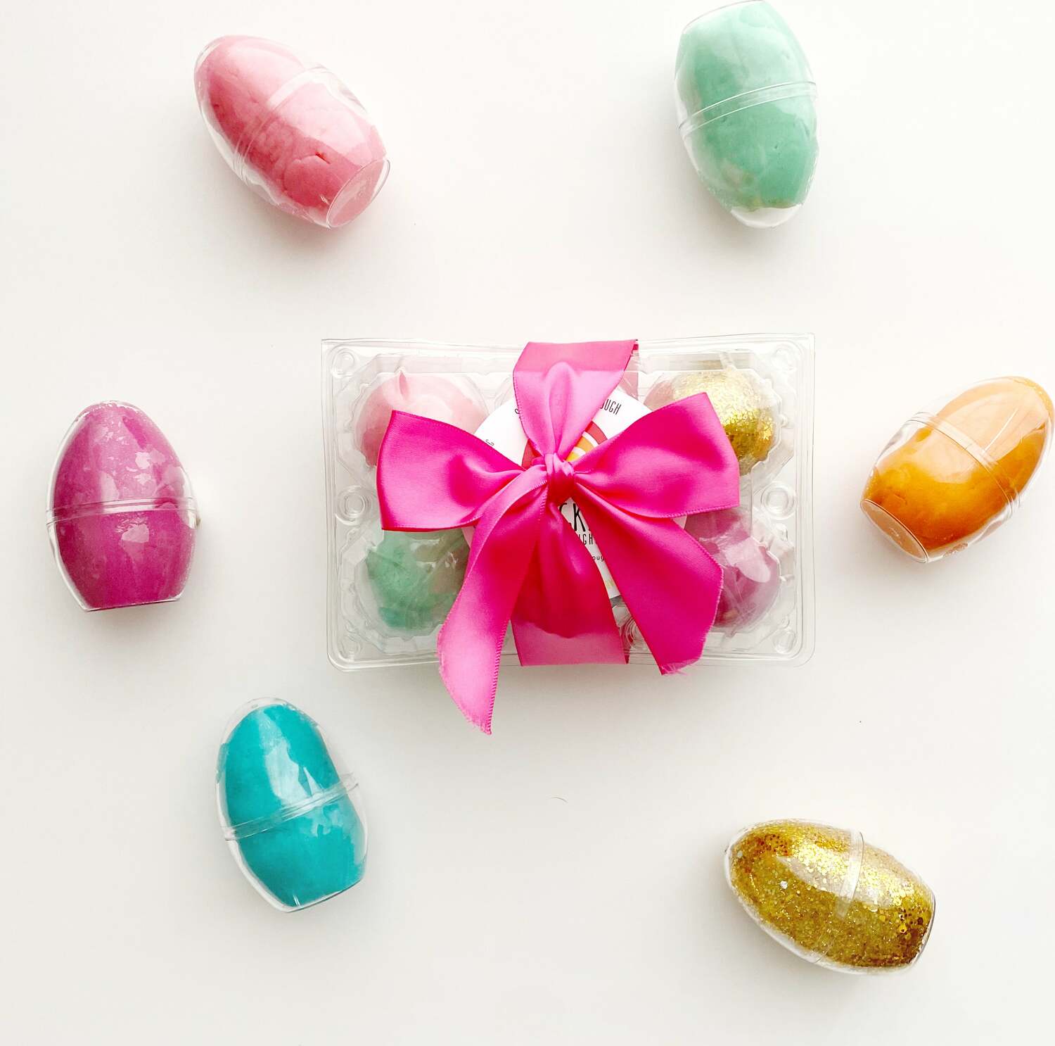 Classic KidDough 4 Oz Filled Eggs 6 Pack