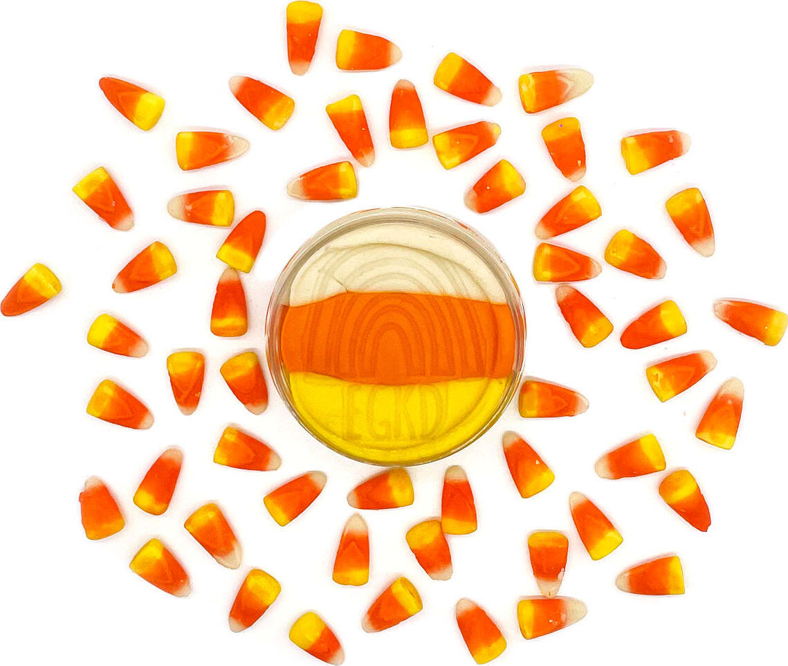 Candy Corn Half Pound Sensory Play Dough