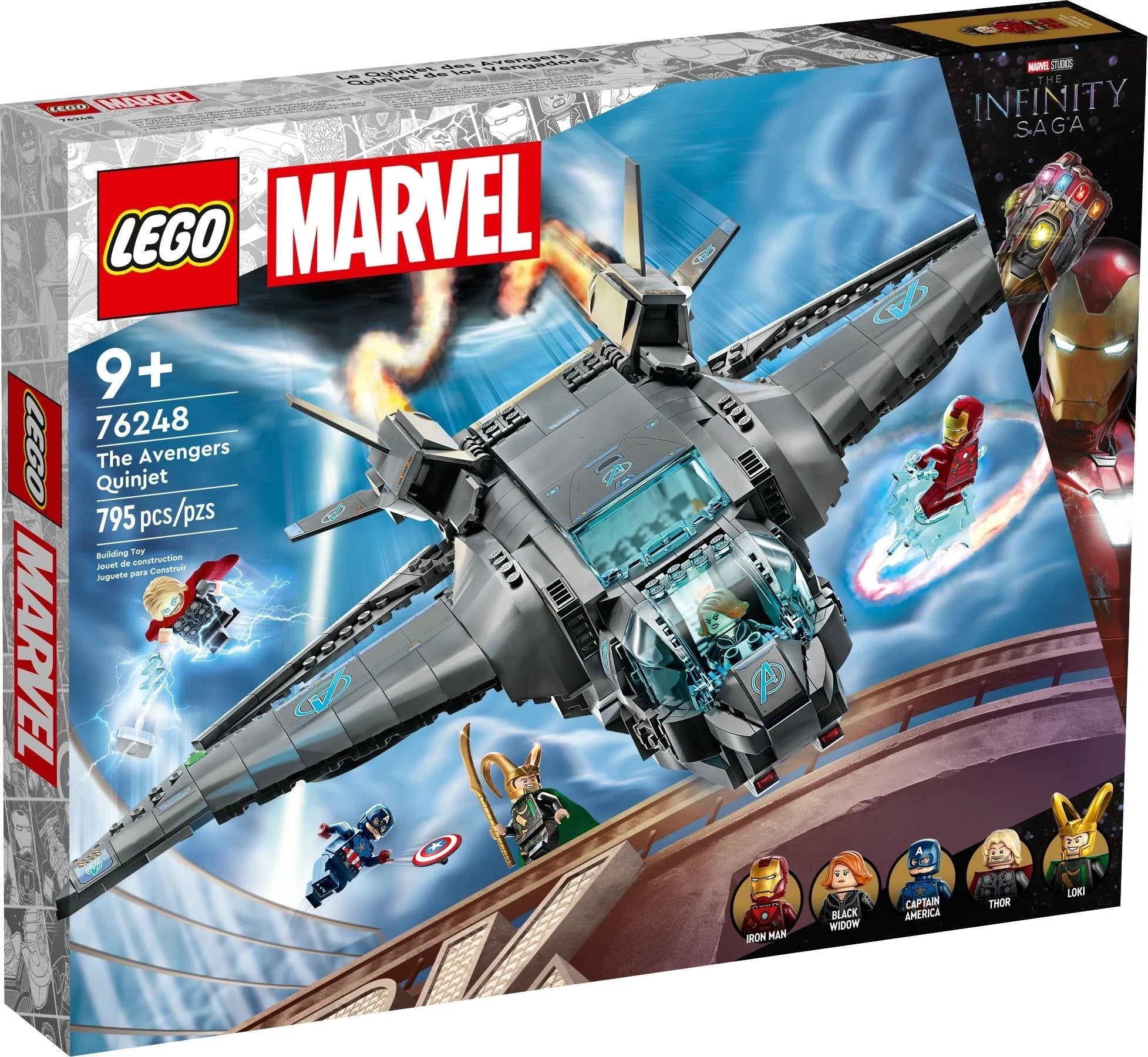 LEGO Marvel: The Avengers Quinjet