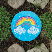 Rainbow Garden Stone