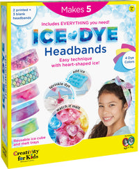 Ice-Dye Headbands