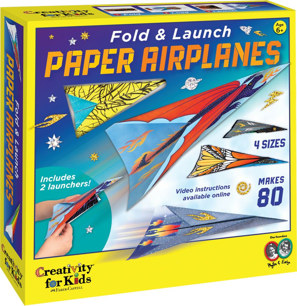 Fold & Launch Paper Airplanes