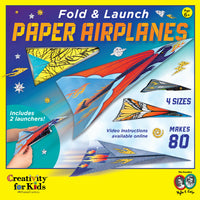 Fold & Launch Paper Airplanes