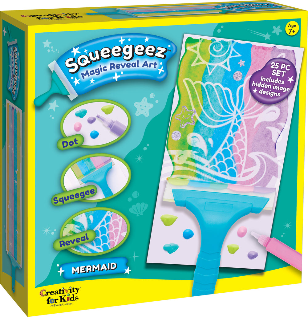 Squeegeez Magic Reveal Art Mermaid