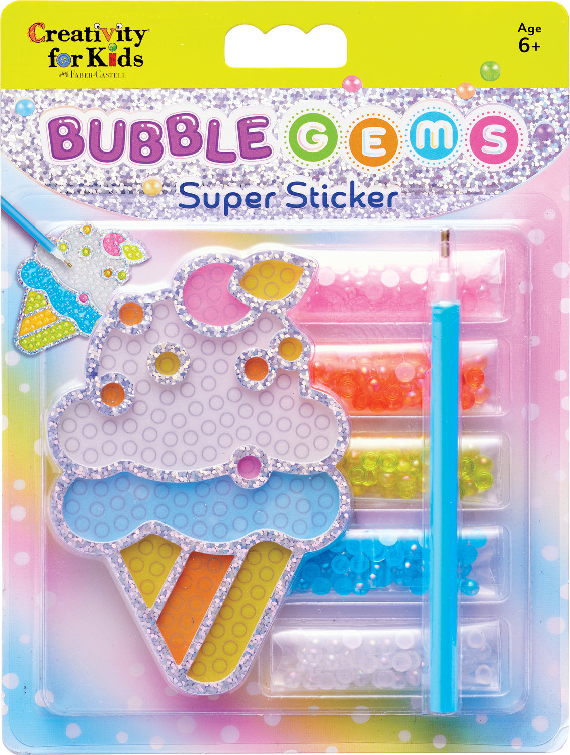Bubble Gems Super Sticker Ice Cream