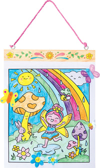 Paint by Numbers Fairy Friends Wall Art