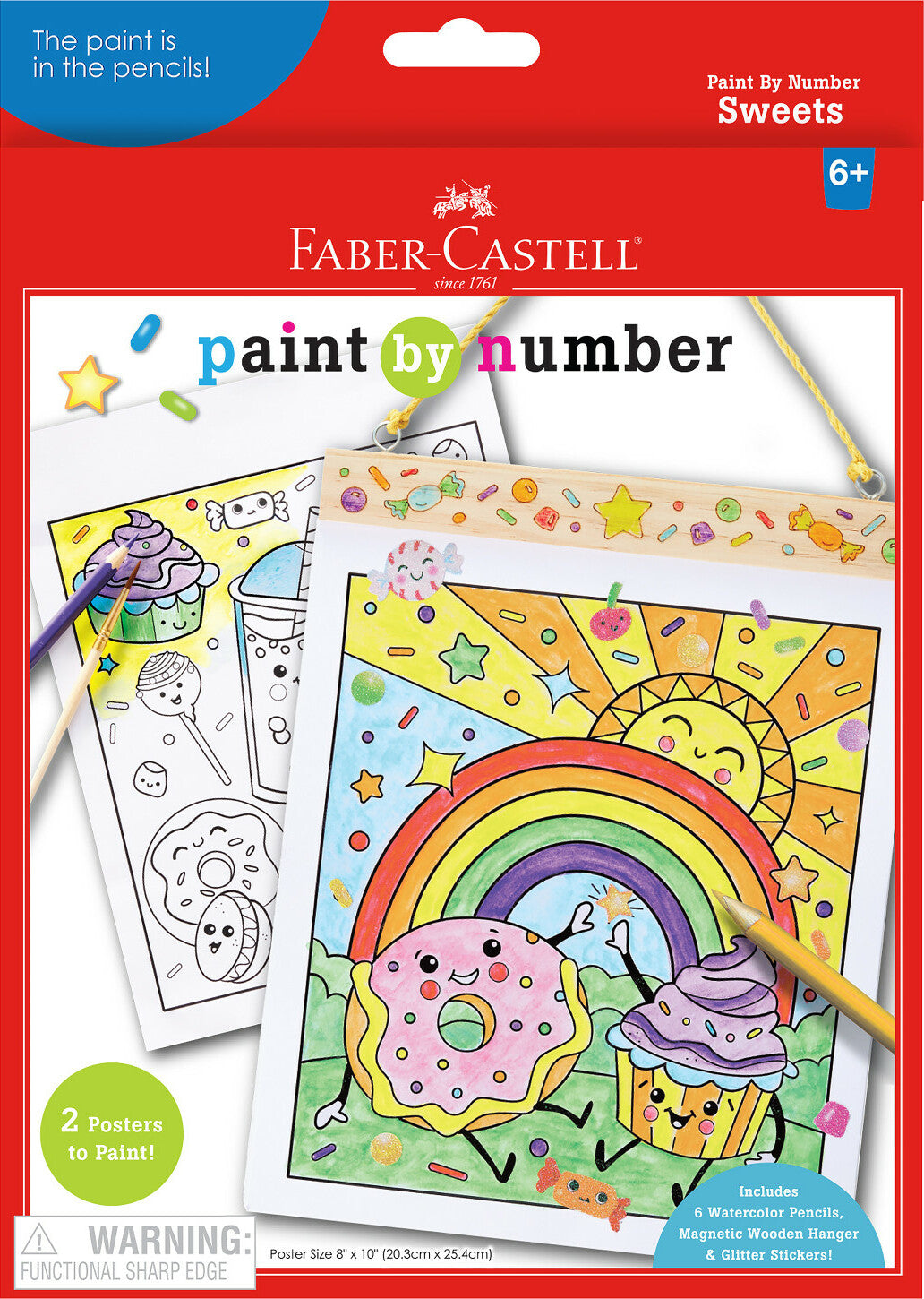 Paint by Numbers Sweets Wall Art