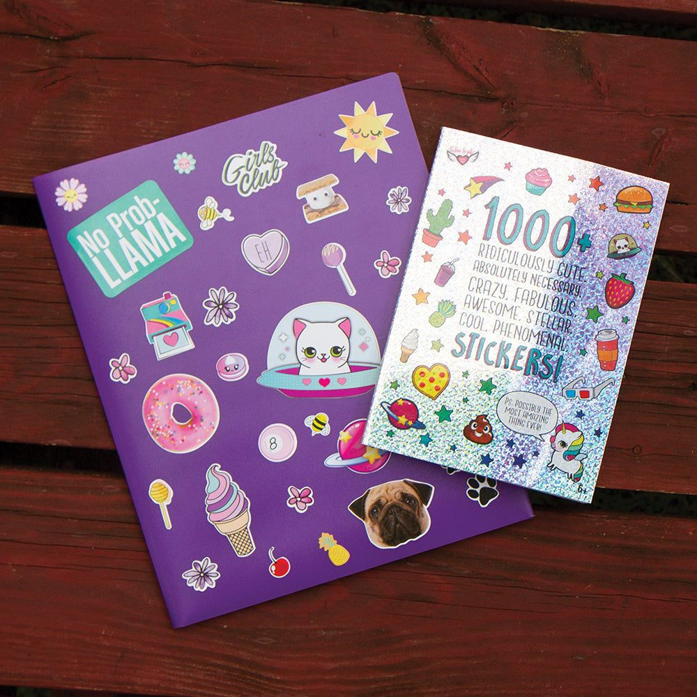 1000+ Ridiculously Cute Stickers Book: Series 1