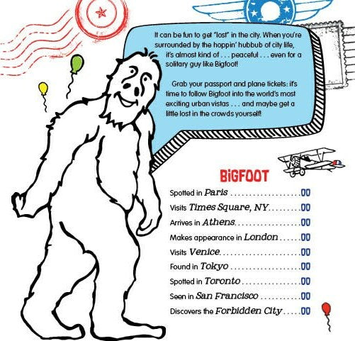 BigFoot Visits the Big Cities of the World