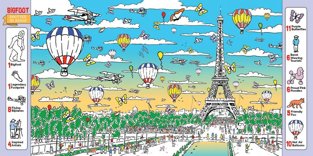 BigFoot Visits the Big Cities of the World