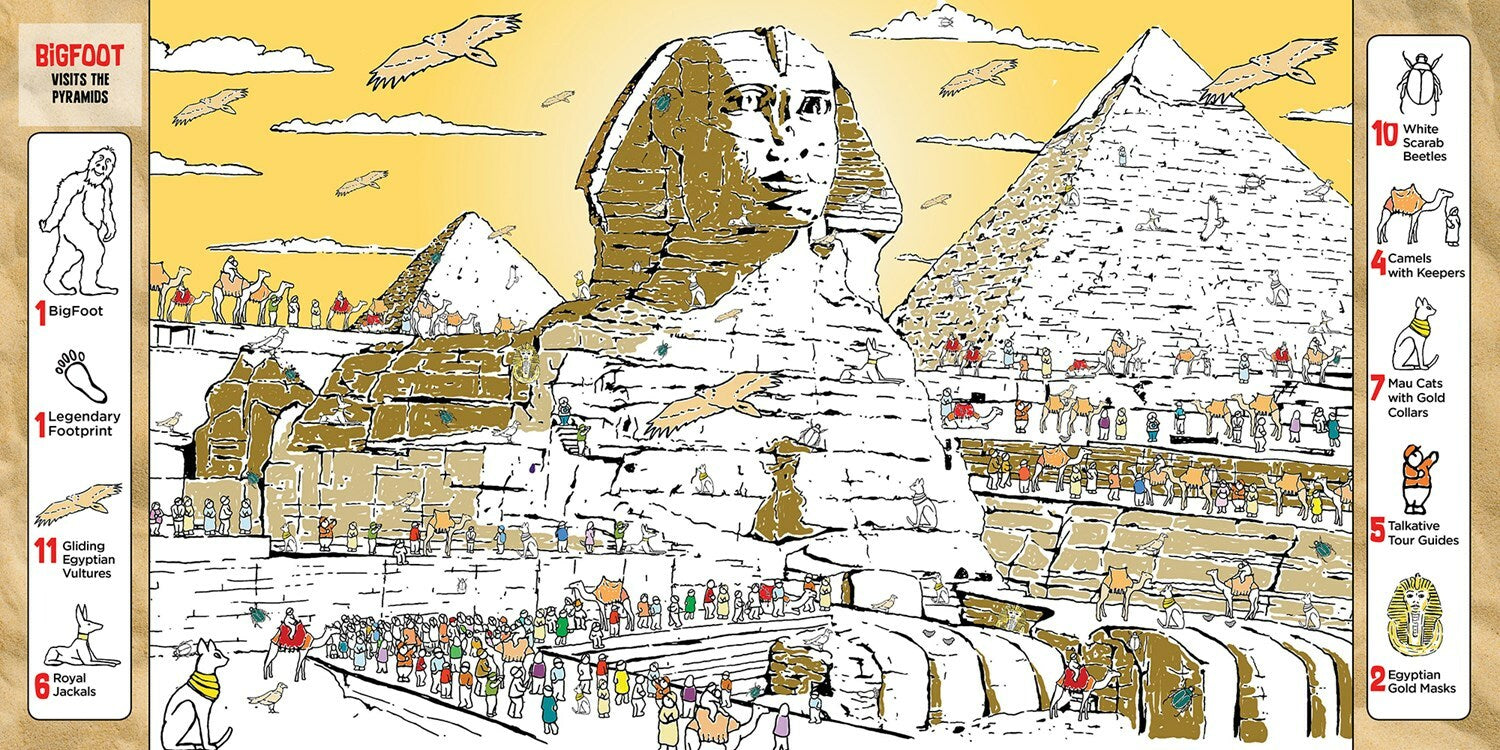 BigFoot Spotted at World-Famous Landmarks