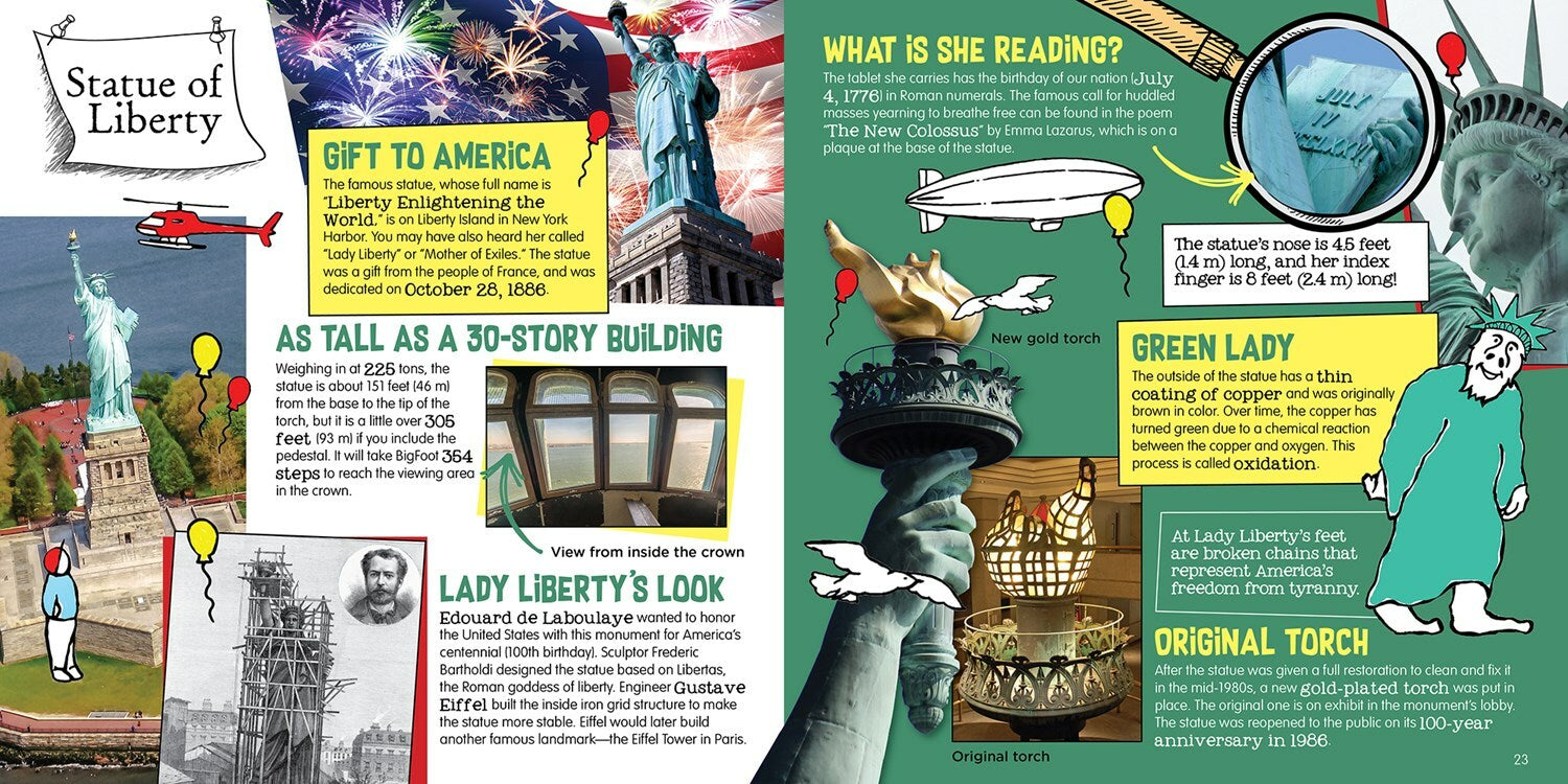 BigFoot Spotted at World-Famous Landmarks