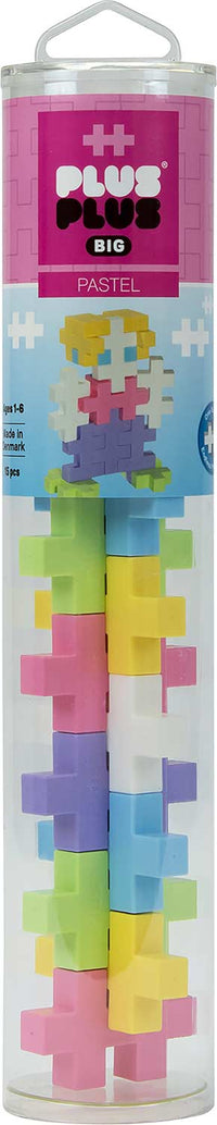 Plus-Plus BIG - 15 pc Tube Pastel