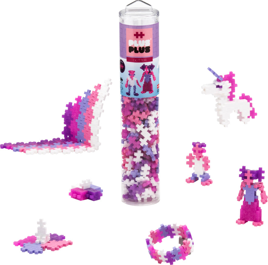 Plus-Plus Tube - 240 pc Glitter Mix