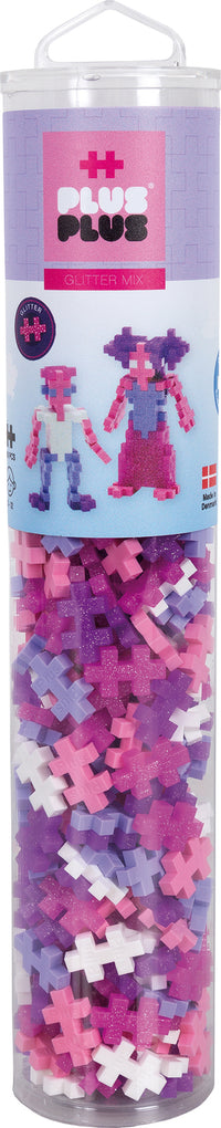 Plus-Plus Tube - 240 pc Glitter Mix