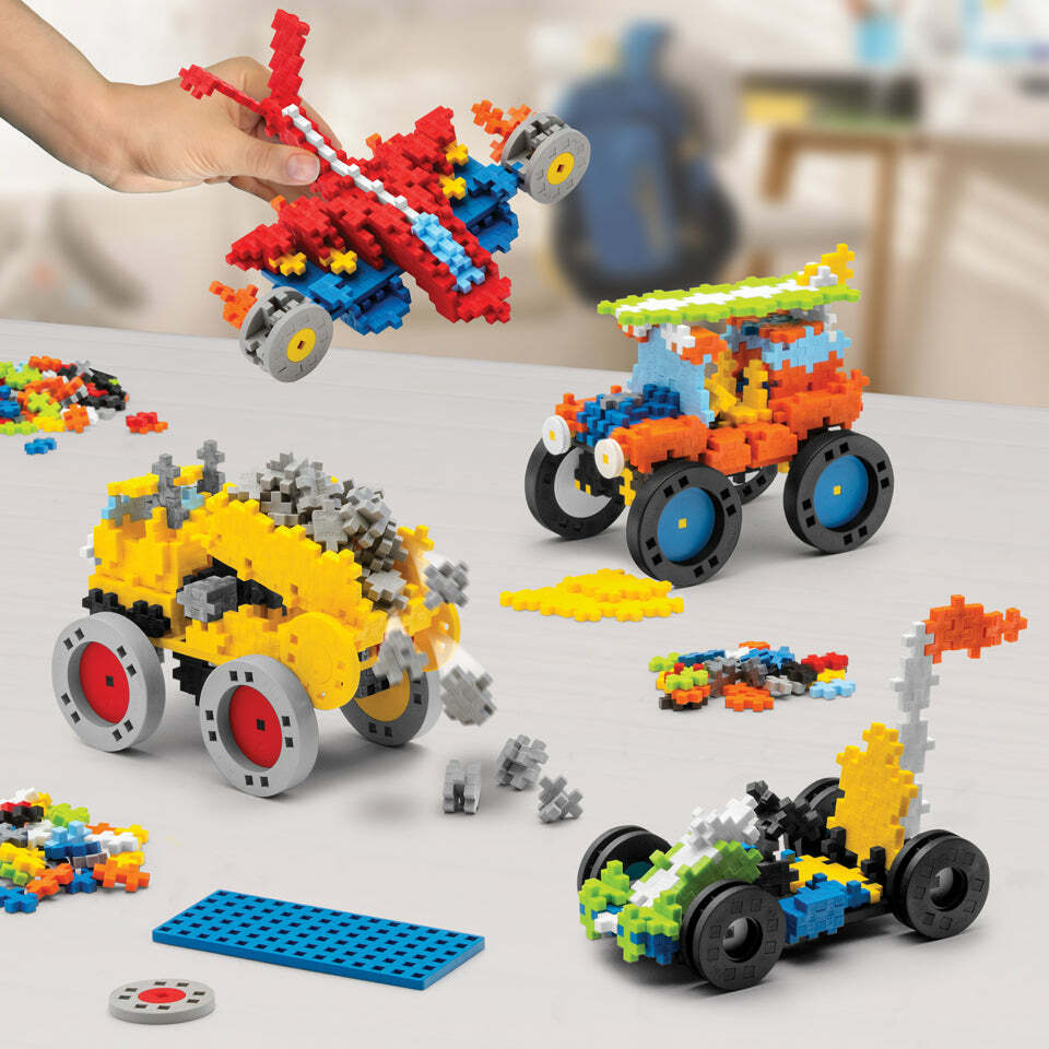 Plus-Plus Learn to Build - Vehicles Super Set