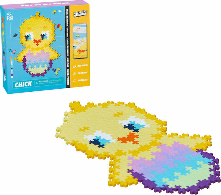 Plus-Plus Puzzle by Number - 250 pc Chick